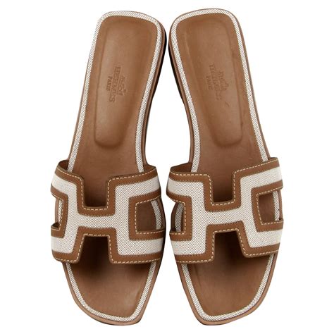 hermes oran sandal beige|Hermes oran sandals with heels.